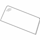 Mopar 68350472AD Windshield, Front