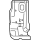 Mopar 5112901AD Hinge Pillar Reinforcement, Lower Driver Side
