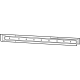 Mopar 5112896AD Rocker Reinforcement, Passenger Side