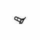 Mopar 6036726AA Outer Belt Assembly Upper Bolt