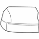 Mopar 1JE821S3AA Cushion Cover, Front Driver Side