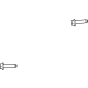 Mopar 6513529AA Motor Mount Upper Bolt
