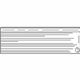 Mopar 68015895AA Battery Label