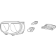 Mopar 68174066AF Headlamp Assembly