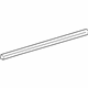 Mopar 55112372AJ Belt Weatherstrip, Rear Inner