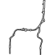 Mopar 68545378AA Cable, Center Driver Side
