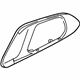 Mopar 6FL32NA5AA Handle Bezel, Black, Front Inner Passenger Side