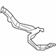 Mopar 68376270AA Rear Duct, Passenger Side