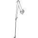 Mopar 6UB261A6AB Lap & Shoulder Belt, Blue Agave, Rear Outer Passenger Side