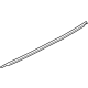 Mopar 68280331AA Belt Molding, Front Passenger Side
