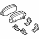 Mopar 68353597AC Brake Pads, Rear