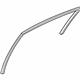 Mopar 5074004AH Glass Run, Front Passenger Side