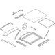 Mopar 7SR41LXHAA Sunroof Assembly