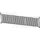 Mopar 68347074AB Cargo Net, Rear