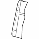 Mopar 68039203AA Seat Back Pad, Rear Driver Side