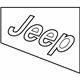 Mopar 68211296AA Nameplate, Black