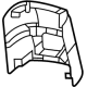 Mopar 7FA58DX9AA Rear Trim Panel, Center