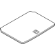 Mopar 7RF98U00AA Cargo Cover, Rear