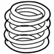 Mopar 4670570AA Coil Spring, Front Passenger Side
