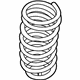 Mopar 68091204AA Coil Spring, Rear