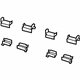 Mopar 68252337AA Brake Pads Hardware Kit, Front