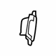 Mopar 68243528AA Tail Lamp Pocket Mount Plate, Rear Passenger Side