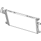 Mopar 68335909AC Auxiliary Radiator, Front