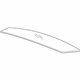 Mopar 68044801AH Back Glass
