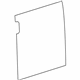 Mopar 68247851AA Rear Glass, Driver Side