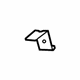 Mopar 68167222AA Parking Brake Cable Front Bracket
