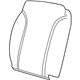 Mopar 1UM95DX9AB Seat Back Cover, Black, Front Driver Side