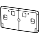 Mopar 68469472AA License Bracket, Front