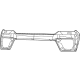 Mopar 68575114AA Bumper Cover, Front Upper