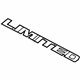 Mopar 68165751AA Nameplate, Rear