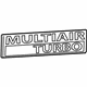 Mopar 68165753AA Nameplate, Rear