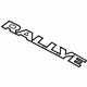 Mopar 68165752AA Nameplate, Rear
