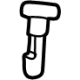 Mopar 6VS01TX7AA Headrest Guide