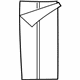Mopar 5SA28GS4AA Stripe, Silver, Front