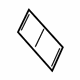 Mopar 5SA32GS4AA Stripe, Silver, Rear