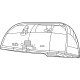 Mopar 7HM10TZZAA Cap, Front Passenger Side