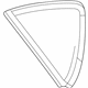 Mopar 68145465AC Quarter Glass, Rear Driver Side