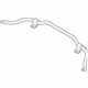 Mopar 68263320AA Stabilizer Bar, Front