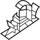 Mopar 68606908AA Front Sill Plate Fastener