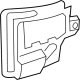 Mopar 68255507AA Bracket, Rear Passenger Side