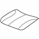 Mopar 1NM93BD3AA Cushion Cover, Beige/Gray, Front Driver Side