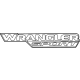 Mopar 6BM44CA1AB Decal, Silver, Front