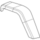 Mopar 6AD66TZZAH Wheel Flare, Front Passenger Side