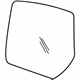 Mopar 68003928AA Mirror Glass, Front Passenger Side