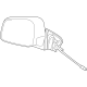 Mopar 5SH42GW7AF Power Mirror, Bright White, Front Passenger Side