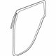 Mopar 55399214AG Door Weatherstrip, Rear Passenger Side